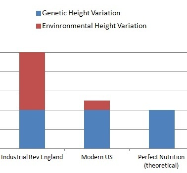 HeightGeneEnvVariation